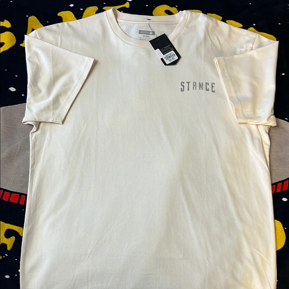 Stance Other - Stance Cream Short Sleeve Tee Classic Crew Neck